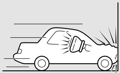 MITSUBISHI Mirage G4 (2016-2019) - Les coussins de sécurité gonflables avant et celui pour genoux côté conducteur SONT CONÇUS POUR SE DÉPLOYER dans les cas suivants... - 1