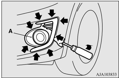 MITSUBISHI Mirage G4 (2016-2019) - Phares antibrouillard avant (le cas échéant) - 1