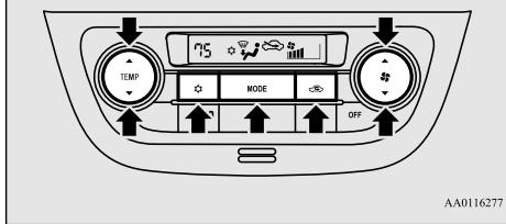 MITSUBISHI Mirage G4 (2016-2019) - Conseils importants concernant la climatisation - 1