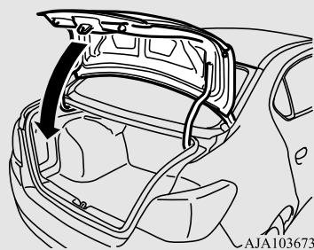 MITSUBISHI Mirage G4 (2016-2019) - Pour fermer - 1