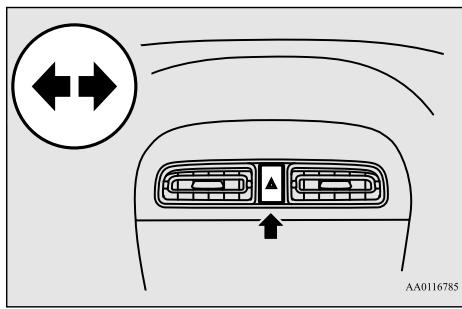 MITSUBISHI Mirage G4 (2016-2019) - Interrupteur des yeux de détresse - 1