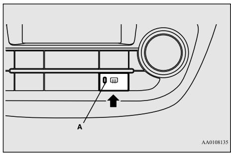 MITSUBISHI Mirage G4 (2016-2019) - Élement chauffant de rétroviseur extérieur (le cas échéant) - 1