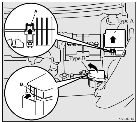MITSUBISHI Mirage G4 (2016-2019) - Compartment moteur - 1