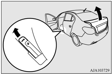 MITSUBISHI Mirage G4 (2016-2019) - À partir de l'intérieur du vehicule - 1