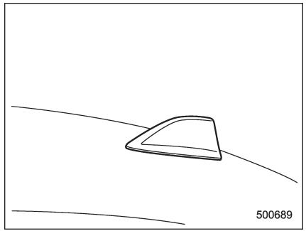 SUBARU WRX - WRX STI (2018) - Antenne de toit - 1