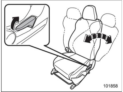 SUBARU WRX - WRX STI (2018) - Inclinaison du dossier - 1