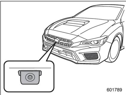 SUBARU WRX - WRX STI (2018) - Écran de vue avant (selon modèles) - 1