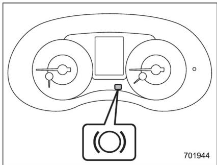 SUBARU WRX - WRX STI (2018) - Pourmettre la fonction Auto VehicleHold en marche - 1