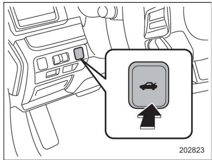 SUBARU WRX - WRX STI (2018) - Pour ouvrir le couvercle de coffre de l'intérieur - 1