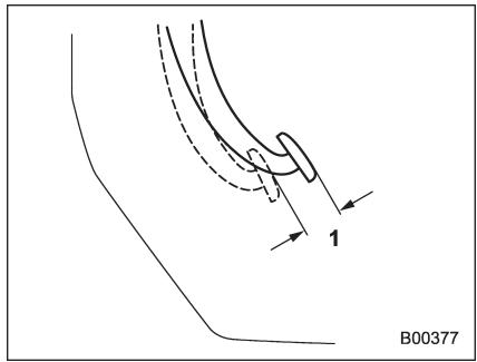 SUBARU WRX - WRX STI (2018) - Contrôle de la course libre de la pedale d'embrayage - 1
