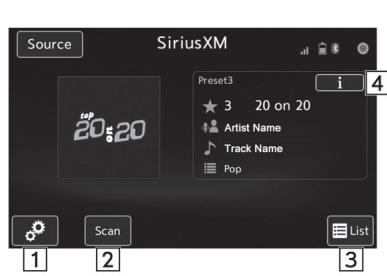 SUBARU WRX - WRX STI (2018) - Écran de commande et panneau audio - 1
