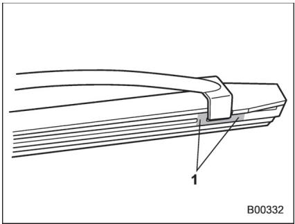 SUBARU WRX - WRX STI (2018) - Caoutchouc de balais d'essuie-glace de pare-brise - 4