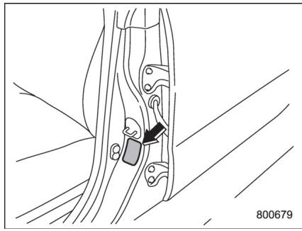 SUBARU WRX - WRX STI (2018) - Plaque du vehicule - 1