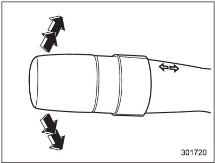 SUBARU WRX - WRX STI (2018) - Manette des clignotants de direction - 1