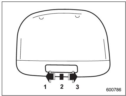 SUBARU WRX - WRX STI (2018) - Plafonnier - 1