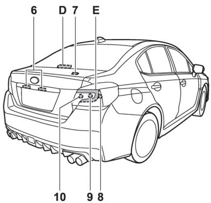 SUBARU WRX - WRX STI (2018) - Ampoules électriques - 3