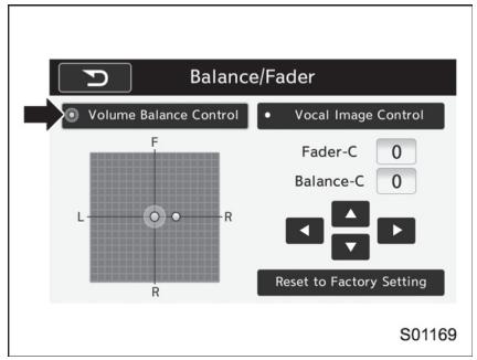 SUBARU WRX - WRX STI (2018) - “Balance/Fader” - 2