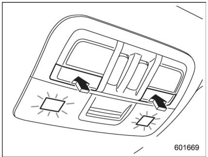 SUBARU WRX - WRX STI (2018) - Lampes de lecture - 1