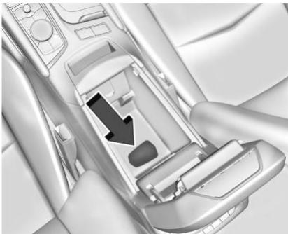 CADILLAC XT6 (2021) - Démarrage du véhicule avec une pile d'émetteur faible - 1