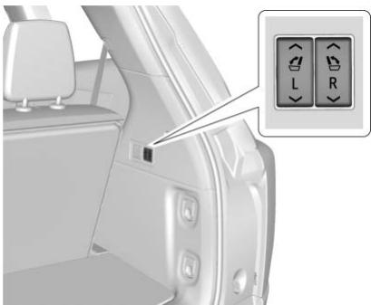 CADILLAC XT6 (2021) - Pour rabattre le dossier de siège - 2