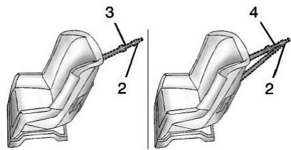 CADILLAC XT6 (2021) - Ancrage de sangle supérieure - 1