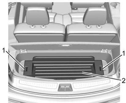 CADILLAC XT6 (2021) - Dépose du pavé de secours et des outils - 1