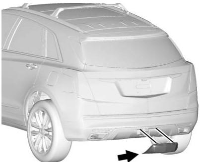 CADILLAC XT6 (2021) - Couvercle d'attelage - 1