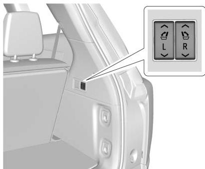 CADILLAC XT6 (2021) - Ramener le siège en position d'assise - 2