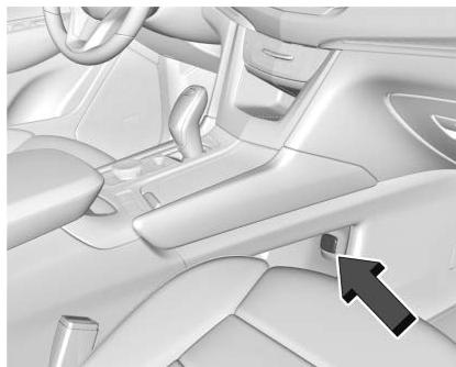 CADILLAC XT6 (2021) - Prises électriques 12 volts courant continu - 1