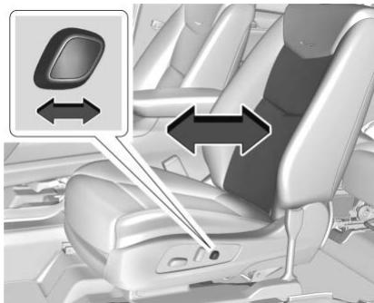 CADILLAC XT6 (2021) - Réglage du support lombaire - 1