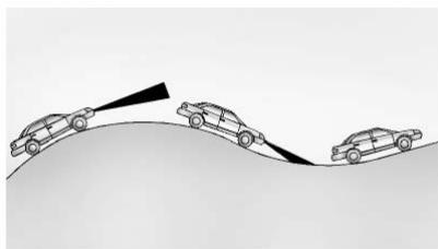 CADILLAC XT6 (2021) - Ne pas utiliser l'acc en côte et en tractant une remorque - 1