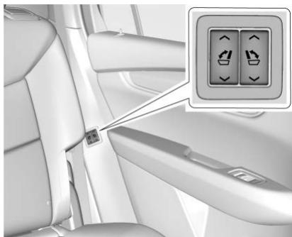 CADILLAC XT6 (2021) - Ramener le siège en position d'assise - 1
