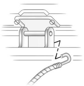 CADILLAC XT6 (2021) - Rangement de la roue dont le pneu est crevé - 3