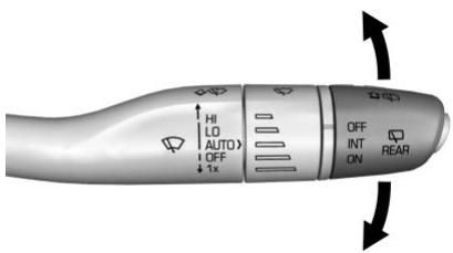 CADILLAC XT6 (2021) - Essuie-glace/lave-glace arrière - 1