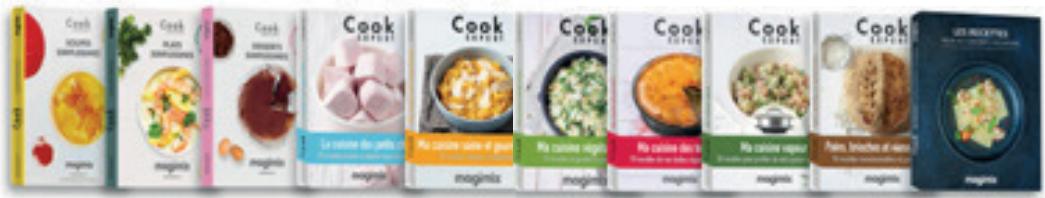 MAGIMIX COOK EXPERT XL CONNECT PREMIUM - Une collection de livres à découvert - 1