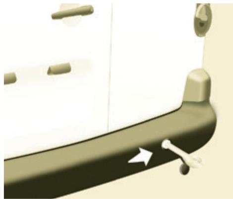 PEUGEOT Partner Phase 2 (2012-2015) - Avec levage (2 roues au sol seulment) - 1
