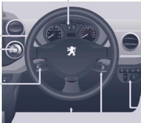 PEUGEOT Partner Phase 2 (2012-2015) - POSTE DE CONDUITE - 2