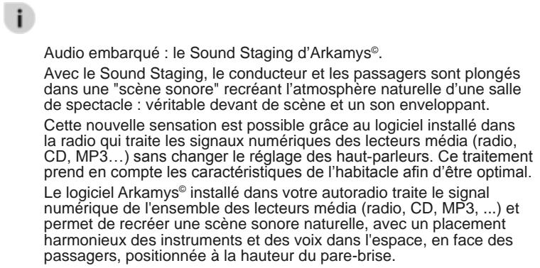 PEUGEOT Partner Phase 2 (2012-2015) - RÉGLAGES AUDIO - 5