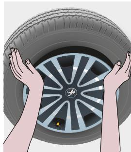 PEUGEOT Partner Phase 2 (2012-2015) - MONTAGE DE L'ENJOLIVEUR   SUR LA JANTE - 4