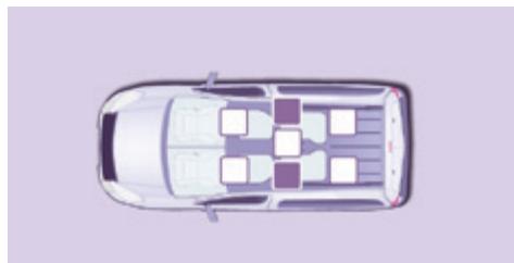 PEUGEOT Partner Phase 2 (2012-2015) - FIXATIONS "ISOFIX" - 1