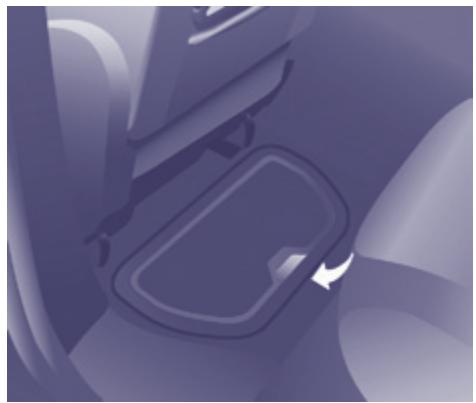 PEUGEOT Partner Phase 2 (2012-2015) - Rangement sous sièges - 1