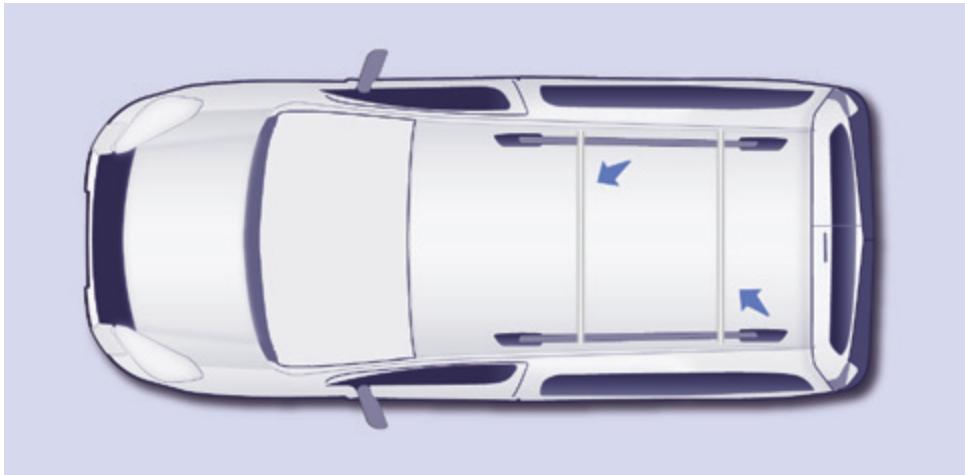 PEUGEOT Partner Phase 2 (2012-2015) - Préconisations pour le chargement sur le toit - 3