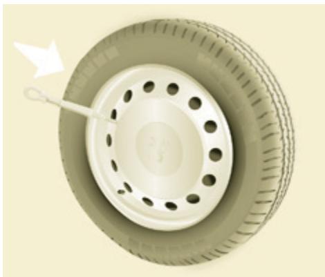 PEUGEOT Partner Phase 2 (2012-2015) - Roue de secours - 3