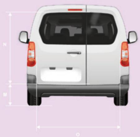 PEUGEOT Partner Phase 2 (2012-2015) - Véhicules avec boîte de vitesses mécanique (version diesel) - 11