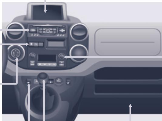 PEUGEOT Partner Phase 2 (2012-2015) - POSTE DE CONDUITE - 7