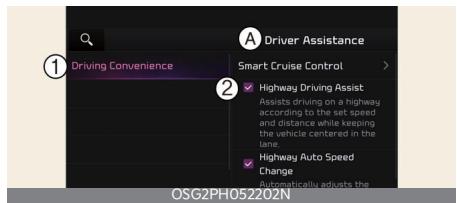KIA Telluride Phase 2 (2023) - Aide conduite autoroute - 1