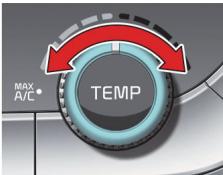 KIA Telluride Phase 2 (2023) - Désembuage de l'intérieur du pare-brise avec le système de commande de climatisation manuelle - 2
