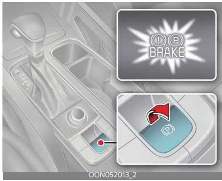 KIA Telluride Phase 2 (2023) - Frein de stationnement électronique (EPB) - 1