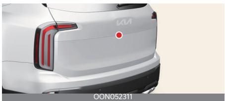 KIA Telluride Phase 2 (2023) - A: Vérifiez le système d'assistance au stationnement et à la prévention des collisions - 1