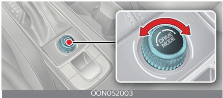 KIA Telluride Phase 2 (2023) - Système de commande intégré au mode de conduite (FWD) - 1